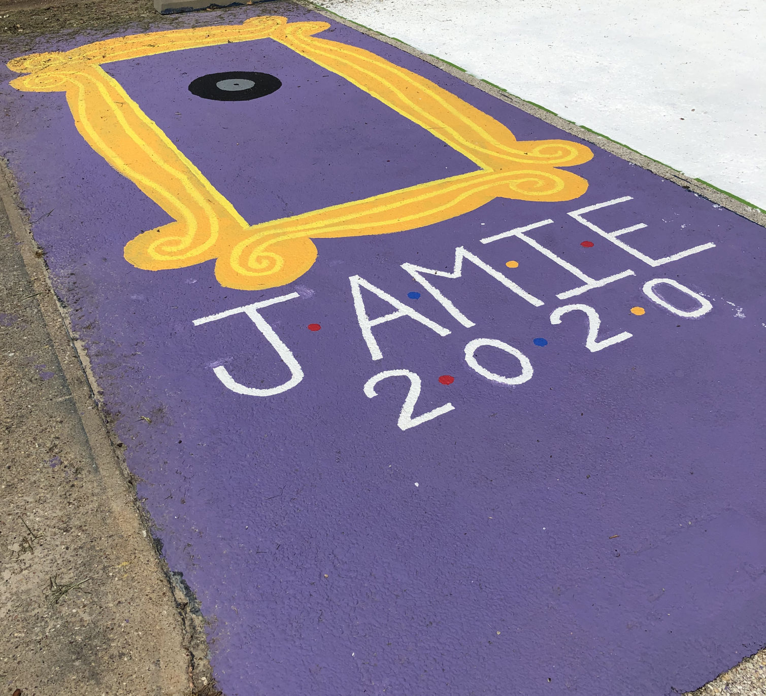 Bryan High School senior parking, 2020